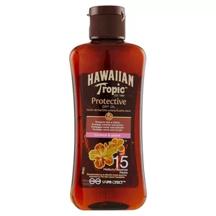 Hawaiian Tropic Protective Dry Oil LSF 15, 100 ML Y00595A0 - Balsamy i kremy do opalania - miniaturka - grafika 1