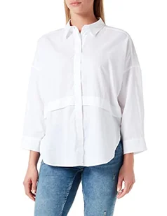 BETTY & CO GREY Damska 8607/3325 bluzka, Bright White, 46, Bright White, 46 - Bluzki damskie - miniaturka - grafika 1
