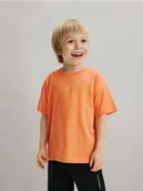 Bluzki dla niemowląt - Reserved - Bawełniany t-shirt - czerwony - miniaturka - grafika 1