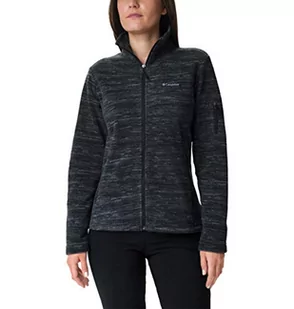 Columbia Columbia Fast Trek Printed kurtka damska czarny Schwarz (Black Spacedye Print) L 1622211 - Kurtki damskie - miniaturka - grafika 1