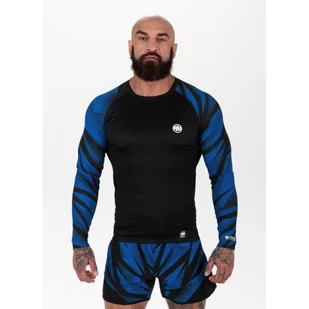 Longsleeve męski Pitbull Rashguard Performance Pro plus Belt - Kimona, stroje i obuwie - miniaturka - grafika 1