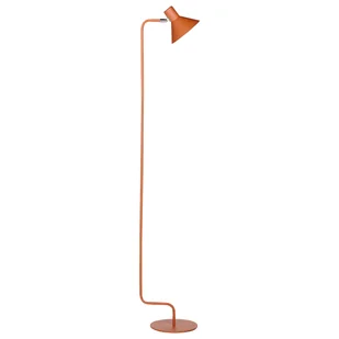 Lampa podłogowa regulowana metalowa pomarańczowa RIMAVA - Lampy stojące - miniaturka - grafika 1