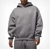 Spodenki męskie - Bluza męska z kapturem Air Jordan Brooklyn Oversize Szara - IB7235-091-XXL - miniaturka - grafika 1