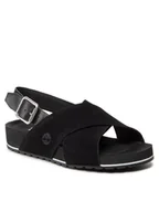 Sandały damskie - Timberland Sandały Malibu Waves Basic X Trap TB0A41KQ0151 Czarny - miniaturka - grafika 1
