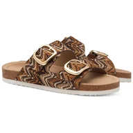 Klapki i japonki damskie - Klapki damskie s.Oliver 5-27107-44 300 BROWN R.39 - miniaturka - grafika 1