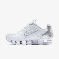 Buty sportowe męskie - Nike buty sportowe Shox Tl White Metallic Silver Max AR3566-100 rozmiar 41 - miniaturka - grafika 1