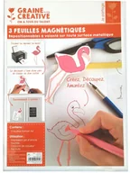 Folie do laminatora - Folia magnetyczna do druku, 3 arkusze A4 - miniaturka - grafika 1