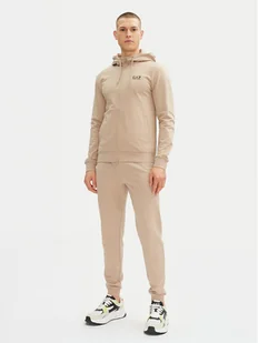 EA7 Emporio Armani Dres 8NPV63 PJVRZ U6155 Beżowy Regular Fit - Dresy męskie - miniaturka - grafika 1