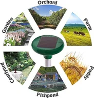 Zwalczanie i odstraszanie szkodników - Tech-Led Solarny odstraszacz kretów gryzoni nornic myszy ryjówek Solarny odstraszacz kretów gryzoni nornic myszy ryjówek - miniaturka - grafika 1