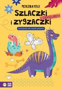 Książki edukacyjne - Szlaczki i zygzaczki z dinozaurem. Ćwiczenia od nauki pisania. Przedszkolak rysuje - miniaturka - grafika 1