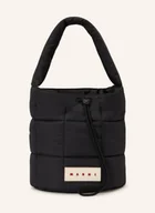 Torebki damskie - Marni Torba Z Kieszenią schwarz - miniaturka - grafika 1