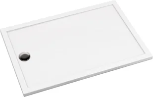 Brodzik prostokątny Deante Prizma 110x80x4,5 biały akryl KTJ_088B - Brodziki prysznicowe - miniaturka - grafika 1