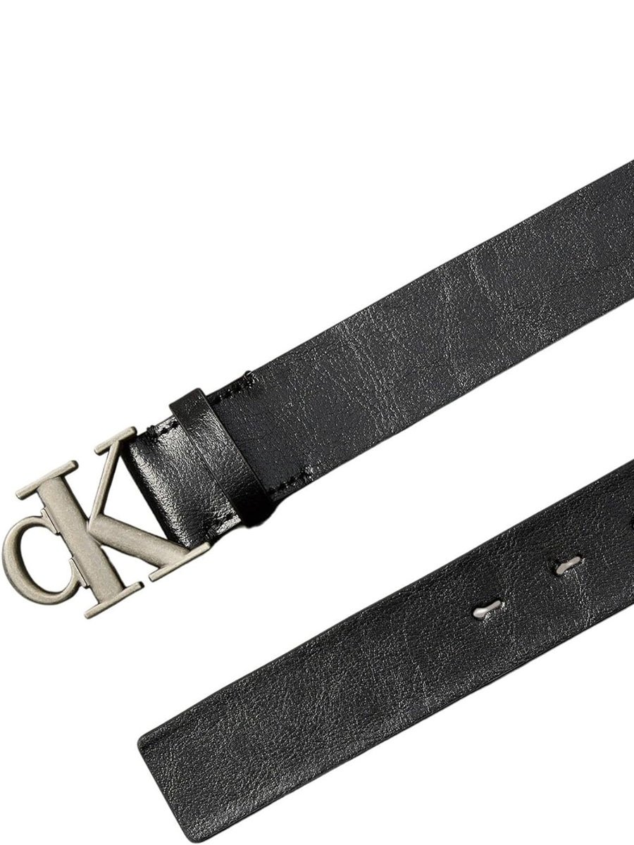 Pasek męski calvin klein belt logo LV04D7016G V8L czarny
