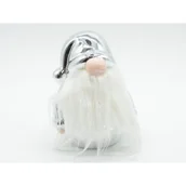 Ozdoby bożonarodzeniowe - Figurka ceramiczna Skrzat srebrny - miniaturka - grafika 1