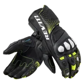 Rękawice motocyklowe - Rękawice Motocyklowe Rev'It! Control Czarny/Neonowy ŻółtyL - miniaturka - grafika 1