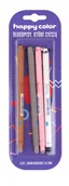 Artykuły biurowe - GDD Długopis usuwalny Uszaki niebieski 4 sztHAPPY COLO - miniaturka - grafika 1