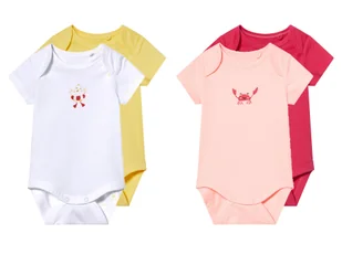 Lupilu Body niemowlęce 2 sztuki - Body dla niemowląt Lupilu Body niemowlęce 2 sztuki - Body dla niemowląt - miniaturka - grafika 1