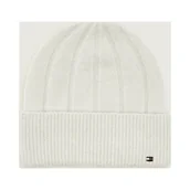 Czapki damskie - Tommy Hilfiger Czapka | z dodatkiem wełny - miniaturka - grafika 1