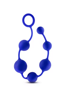 Kulki analne - Plug/kulki-PERFORMANCE SILICONE ANAL BEADS INDIGO - grafika 1