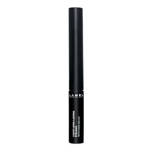 LAMEL Basic Eyeliner Liquid Long - nr 402 hard brush 1szt - Kredki do oczu - miniaturka - grafika 2