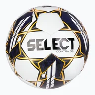 Piłka nożna - Piłka do piłki nożnej SELECT Contra DB v23 white/purple rozmiar 5 - miniaturka - grafika 1
