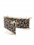 Ochraniacze do łóżeczka - La Millou Ochraniacz do Łóżeczka z Bawełny M 70x140 Pretty Barbara - miniaturka - grafika 1