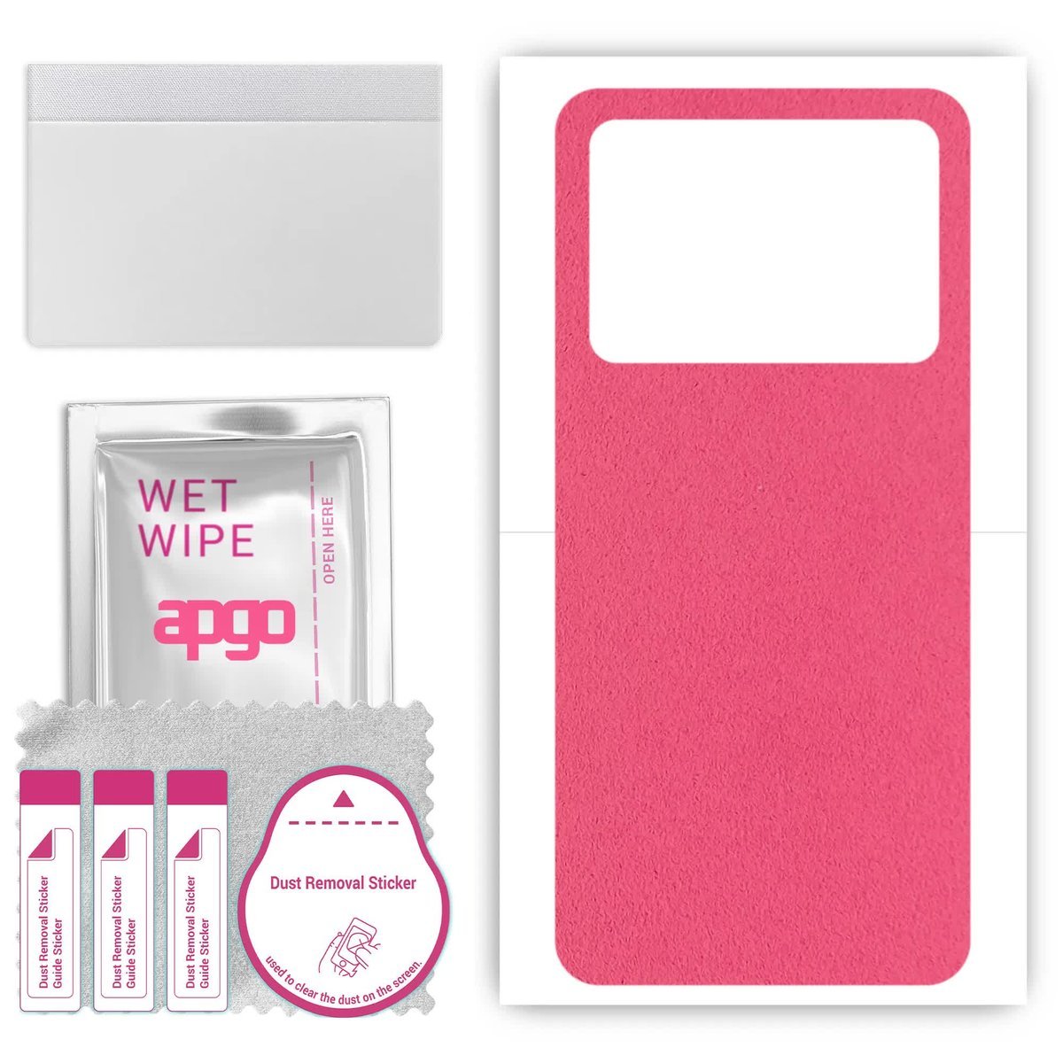 Folia naklejka skórka strukturalna na TYŁ Zamsz do Umidigi A15 - Zamsz Różowy - apgo SKINS