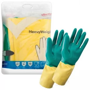 Vileda Professional Rękawice Heavyweight S 120259 Vileda VILEDA PROFESSIONAL VILE-PROF-0113 - Fartuchy i rękawice kuchenne - miniaturka - grafika 4