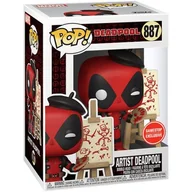 Figurki kolekcjonerskie - Funko POP! Marvel, figurka kolekcjonerska, Artist Deadpool, Specjalna Edycja, 887 - miniaturka - grafika 1
