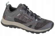 Buty trekkingowe damskie - Keen Terradora II Wp (37) Damskie Buty Trekkingowe Tkanina Szary - miniaturka - grafika 1