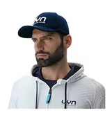 Czapki damskie - UYN O102658 Cotton Czapka z daszkiem Unisex Ciemny Niebieski/Biały Uni - miniaturka - grafika 1