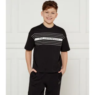 EA7 T-shirt Oversize fit - Koszulki dla chłopców - miniaturka - grafika 1