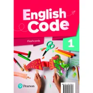Podręczniki dla szkół podstawowych - Pearson English Code 1. Flashcards - miniaturka - grafika 1