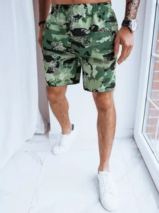 Męskie szorty kąpielowe moro khaki Dstreet SX2380 - Stroje kąpielowe - miniaturka - grafika 1