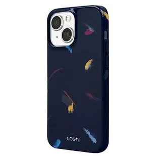 Uniq etui Coehl Reverie iPhone 13 6,1" niebieski/prussian blue Uni000534 - Etui i futerały do telefonów - miniaturka - grafika 1