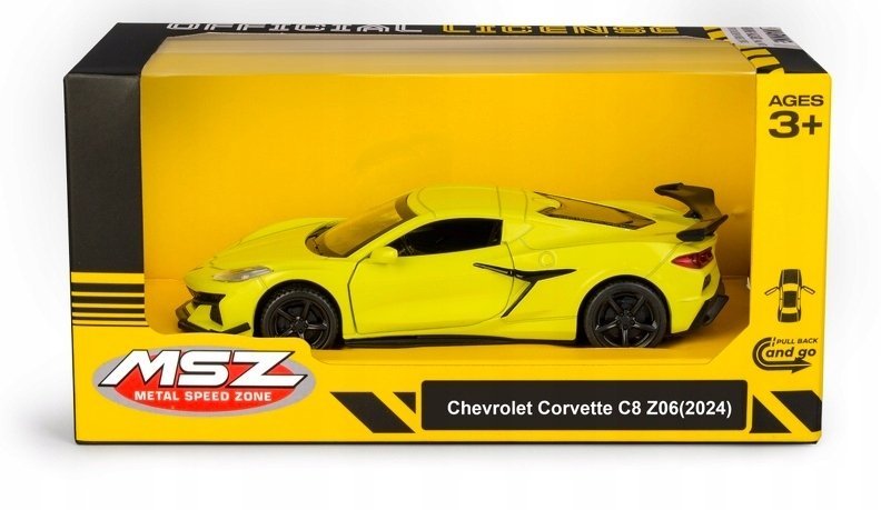 MSZ Chevrolet Corvette C8 Z062024 Yellow