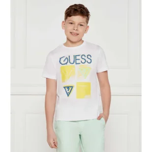 Guess T-shirt Regular Fit - Koszulki dla chłopców - miniaturka - grafika 1