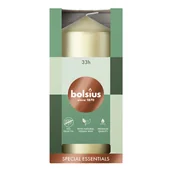 Świece - Świeca pieńkowa Perła Metalic wys. 12 cm Bolsius - miniaturka - grafika 1