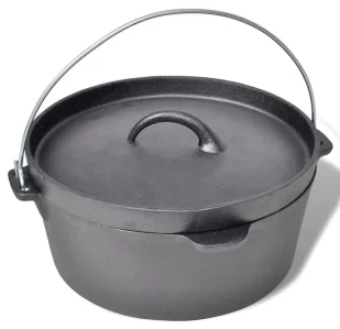 Żeliwny kociołek 4,2L z akcesoriami T4-F00 - Kociołki - miniaturka - grafika 1