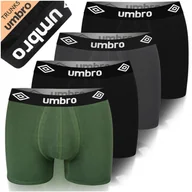 Majtki męskie - UMBRO PREMIUM bokserki męskie bawełniane 4 pack Doskonały komfort, jakość Elastyczne, miękkie majtki dla mężczyzn Idealne dopasowanie, XXL - miniaturka - grafika 1