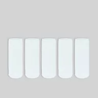 Skarpetki męskie - Cropp - 5 pack skarpet basic - Biały - miniaturka - grafika 1