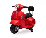 Jeździki dla dzieci - MILLY MALLY Pojazd na akumulator Mini Vespa GTS red - miniaturka - grafika 1
