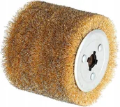 Akcesoria do elektronarzędzi - Dedra Szczotka druciana do satyniarki 120x100mm - miniaturka - grafika 1