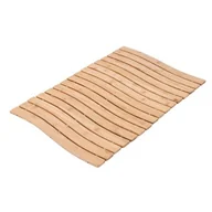 Maty antypoślizgowe - Mata bambusowa WAVES 50 x 70 x 1 bambus - miniaturka - grafika 1