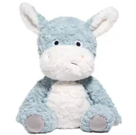 Maskotki i pluszaki - Maskotka pluszak miękki szaro biały osiołek osioł 32 cm - miniaturka - grafika 1