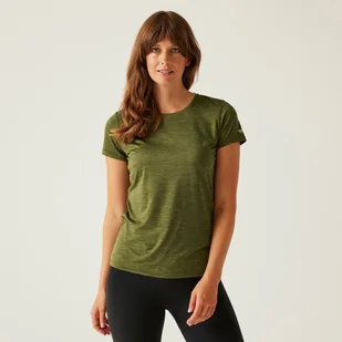 Regatta Damska Koszulka Fingal Edition Zielony, Rozmiar: 42 - Koszulki i topy damskie - miniaturka - grafika 1