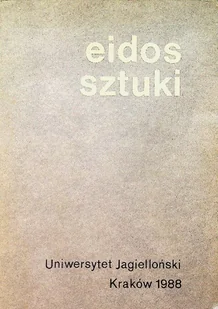 Eidos sztuki - Książki o kulturze i sztuce - miniaturka - grafika 1