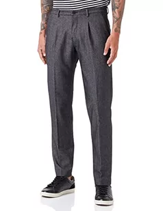 Sisley Męskie spodnie 4FWXSF01A Pants, czarne 911, 48 - Spodenki męskie - miniaturka - grafika 1