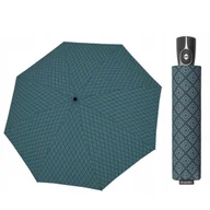Parasole - Automatyczna parasolka damska do torebki DOPPLER Fiber Magic, zielona - miniaturka - grafika 1