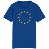 Koszulki męskie - Flaga Unii Europejskiej Koszulka Gwiazdy UE - miniaturka - grafika 1